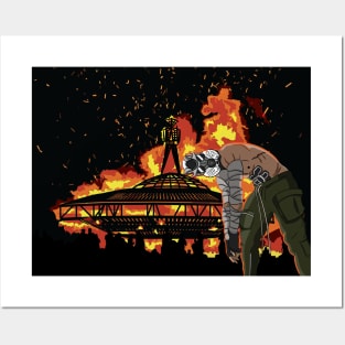 Burning Man Posters and Art